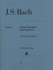 J. S. Bach - KLEINE PRAELUDIEN UND FUGHETTEN FÜR KLAVIER URTEXT (RUDOLF STEGLICH), OHNE FINGERSATZ