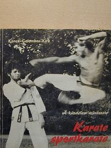 Galambos Péter - Karate-sportkarate [antikvár]