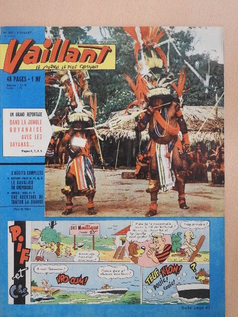 Jean Tabary - PIF Vaillant 8. Juillet 1962 [antikvár]