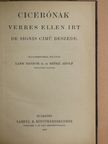Ciceró - Cicerónak Verres ellen irt De Signis című beszéde [antikvár]