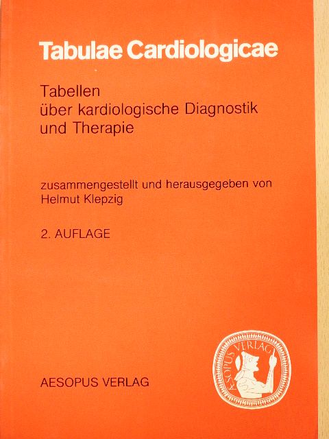 Prof. Dr. Helmut Klepzig - Tabulae Cardiologicae [antikvár]