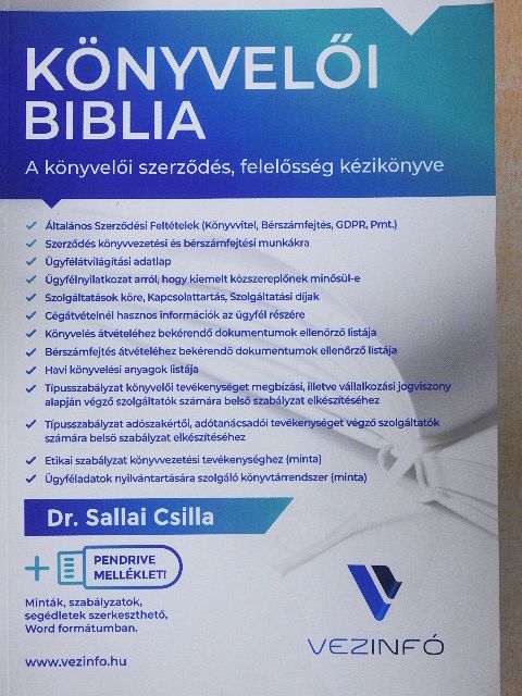 Dr. Sallai Csilla - Könyvelői biblia [antikvár]