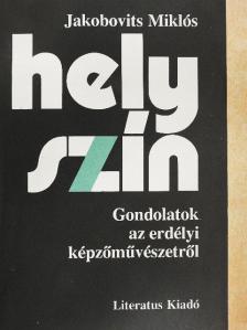Jakobovits Miklós - Gondolatok az erdélyi képzőművészetről [antikvár]
