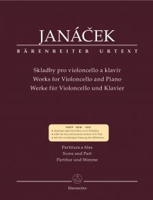 JANÁCEK - WORKS FOR VIOLONCELLO AND PIANO SCORE AND PART