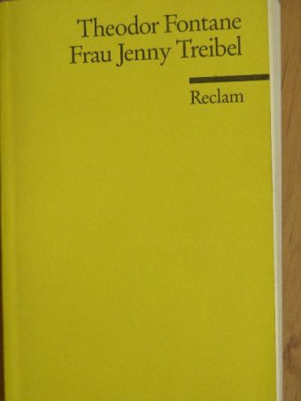 Theodor Fontane - Frau Jenny Treibel [antikvár]
