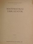 Dr. Weitz Tamás - Matematikai táblázatok [antikvár]