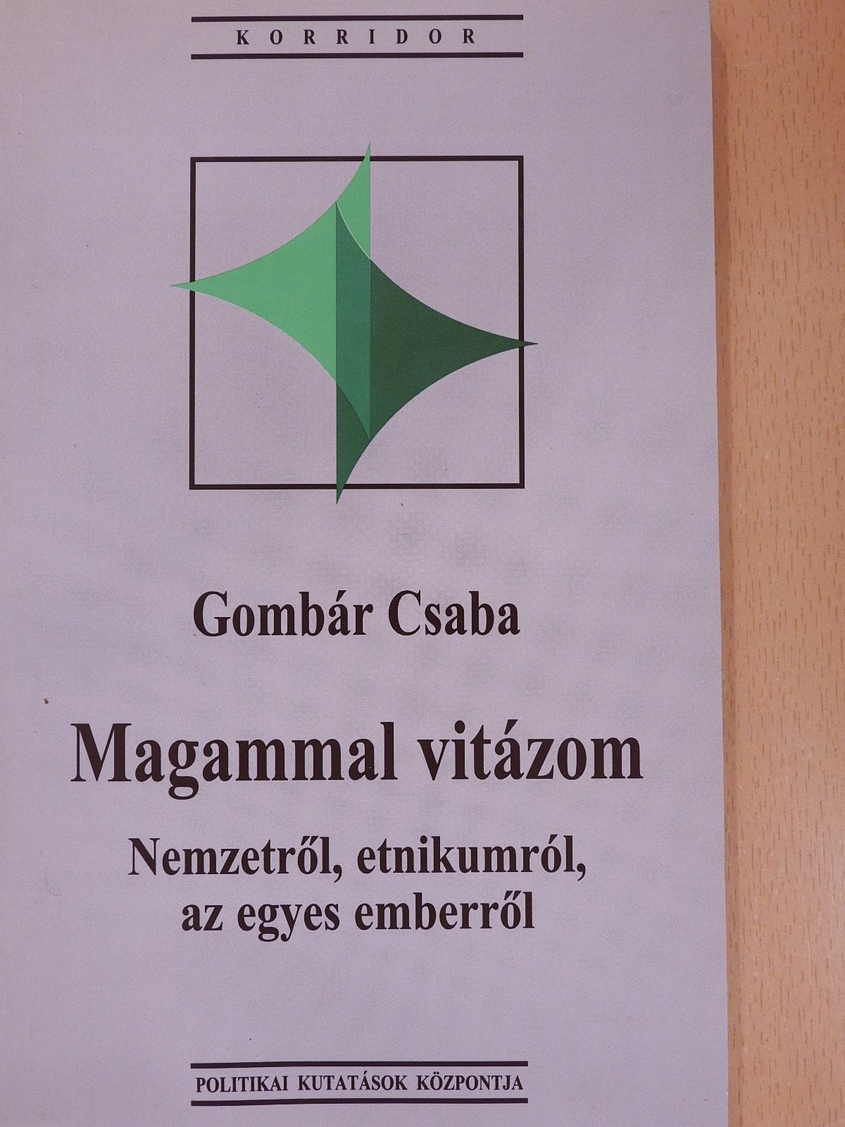 Gombár Csaba - Magammal vitázom (dedikált példány) [antikvár]