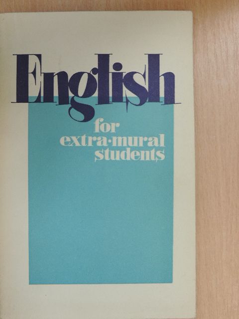 A. Coppard - English for extramural students [antikvár]