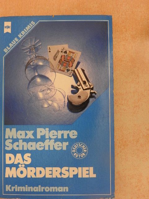 Max Pierre Schaeffer - Das Mörderspiel [antikvár]