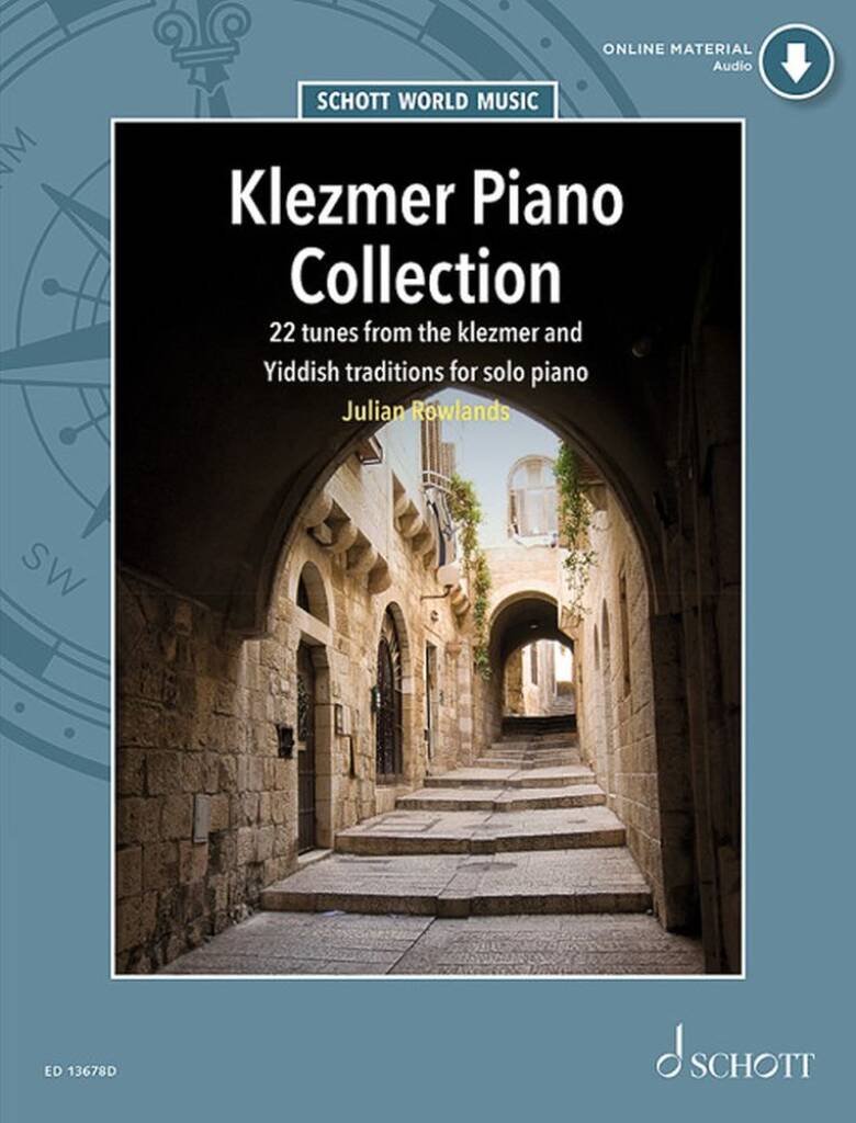 KLEZMER PIANO COLLECTION. SCHOTT WORLD MUSIC. ONLINE MATERIAL AUDIO