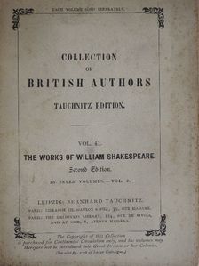 William Shakespeare - The Works of William Shakespeare 2. [antikvár]