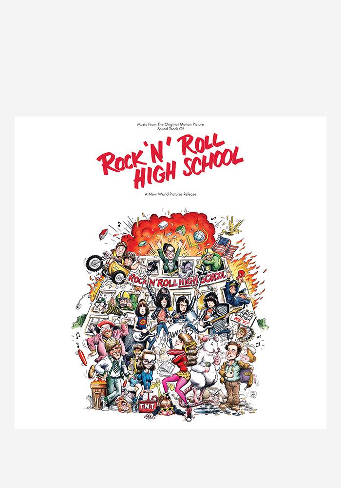ROCK'N'ROLL HIGH SCHOOL LP - FILMZENE - FIRE-COLORED VINYL [szépséghibás]