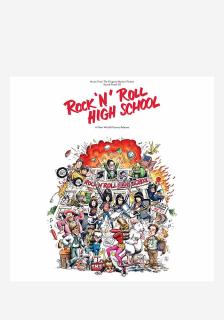 ROCK'N'ROLL HIGH SCHOOL LP - FILMZENE - FIRE-COLORED VINYL [szépséghibás]