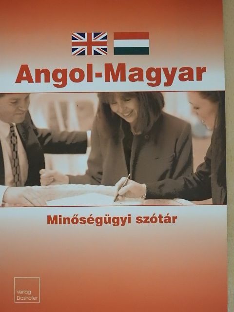 Angol-Magyar Minőségügyi szótár [antikvár]