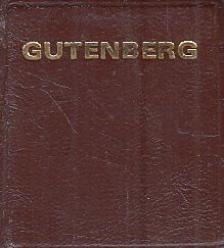 Vértes Jenő - Gutenberg ábrázolások (minikönyv) [antikvár]