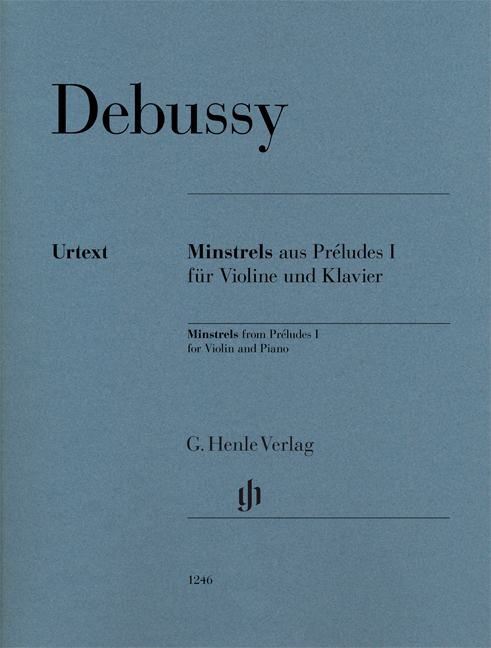 DEBUSSY - MINSTRELS AUS PRÉLUDES I FÜR VIOLINE UND KLAVIER