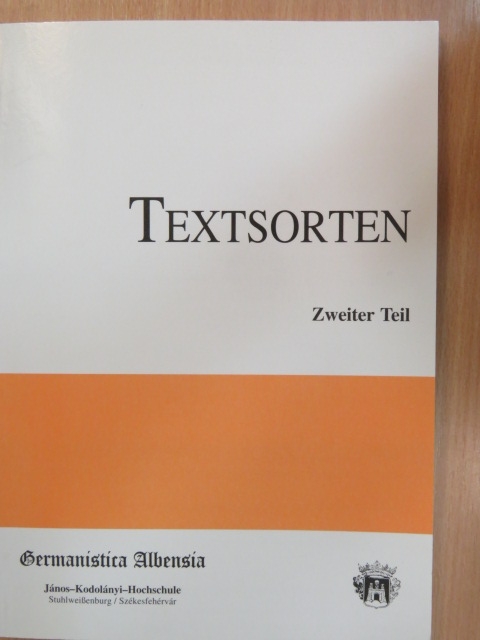 Textsorten 2. [antikvár]
