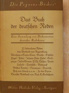 Berthold von Regensburg - Das Buch der deutschen Reden (gótbetűs) [antikvár]