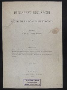 Dr. Éber László - Budapest régiségei VIII. [antikvár]