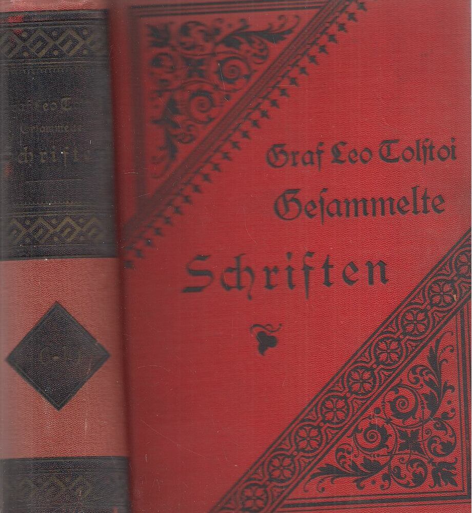 Graf Leo Tolstoi - Gesammelte Schriften 6.-10. Band [antikvár]