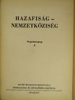Bakos Gyula - Hazafiság-Nemzetköziség I. [antikvár]