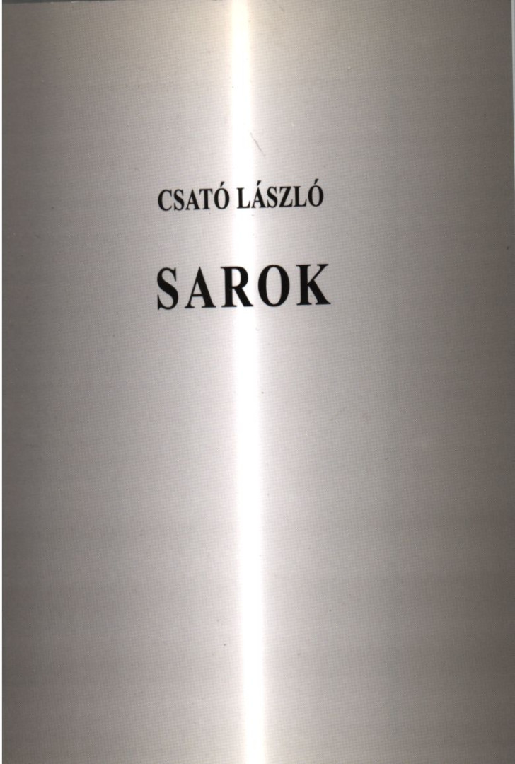 Csató László - Sarok [antikvár]