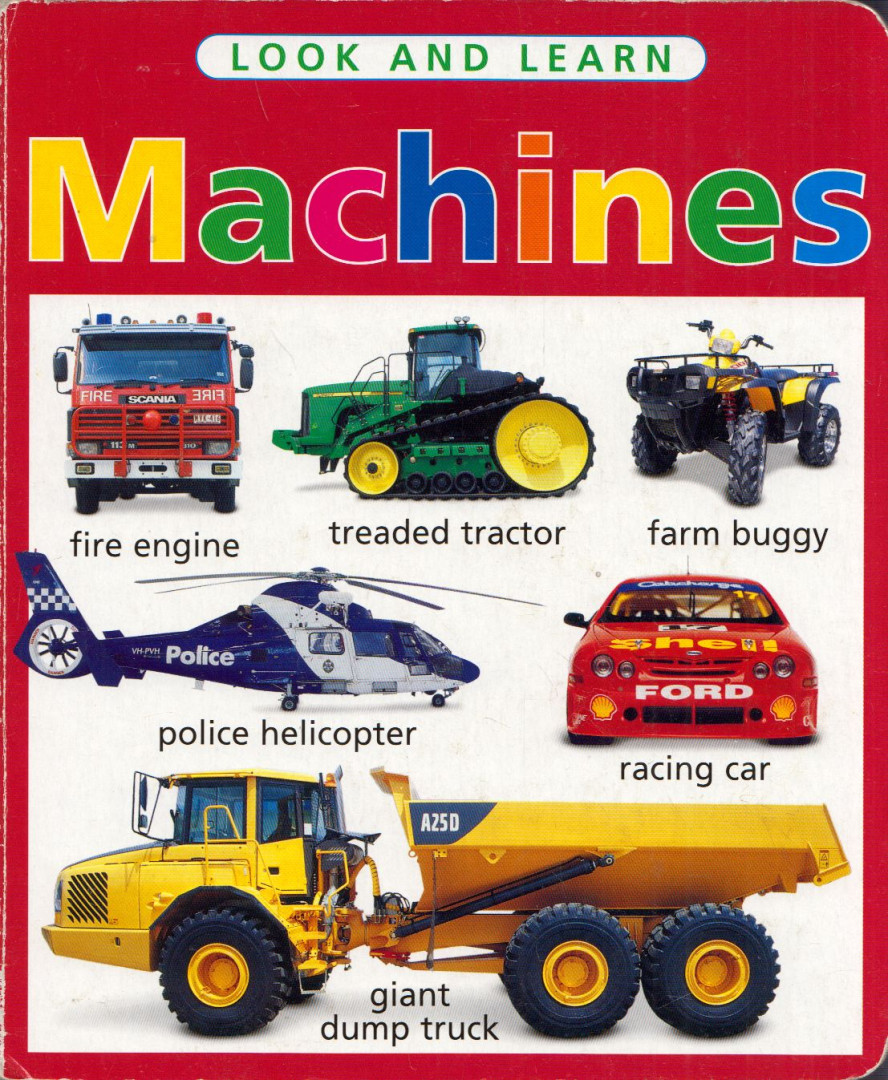 Look and Learn: Machines Book [antikvár]