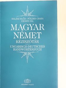 Földes Csaba - Magyar-német kéziszótár - CD-vel [antikvár]