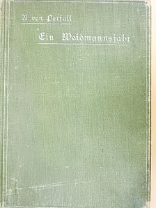 Anton Freiherr von Perfall - Ein Weidmannsjahr (gótbetűs) [antikvár]