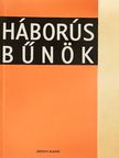 A. P. V. Rogers - Háborús bűnök [antikvár]
