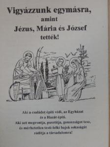 Vigyázzunk egymásra, amint Jézus, Mária és József tették! [antikvár]