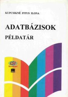 Kupcsikné Fitus Ilona - Adatbázisok - példatár [antikvár]