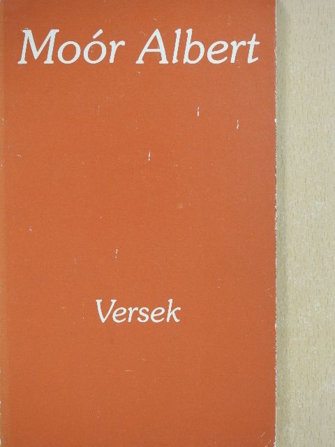 Moór Albert - Versek [antikvár]