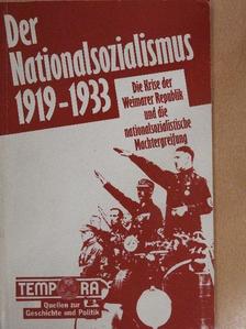 Der Nationalsozialismus 1919-1933 [antikvár]