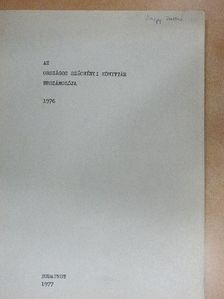 Az Országos Széchényi Könyvtár beszámolója 1976 [antikvár]