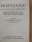Hozsanna! [antikvár]