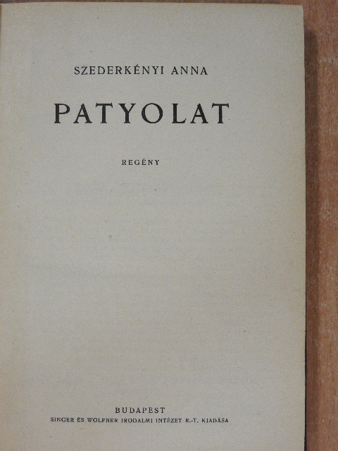 Elinor Glyn - Patyolat/A szfinx/Asszonynélküli város [antikvár]