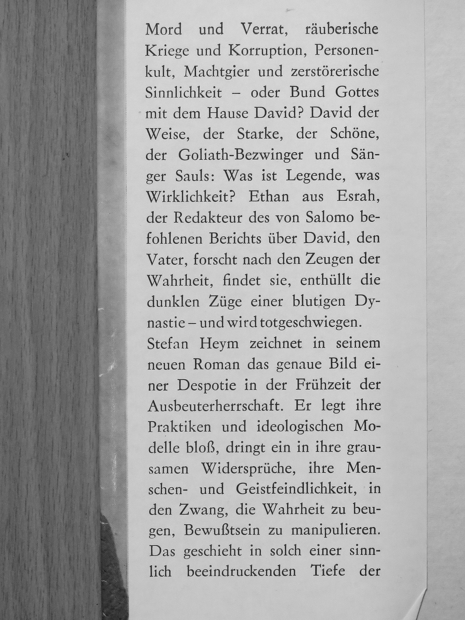 Stefan Heym - Der König David Bericht [antikvár]
