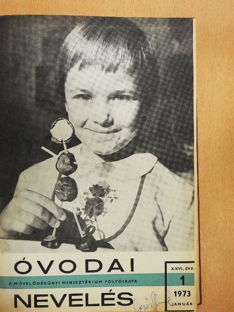 Apostol Aranka - Óvodai nevelés 1973. (nem teljes évfolyam) [antikvár]