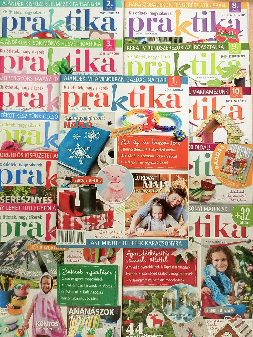 Praktika 2015. január-december [antikvár]