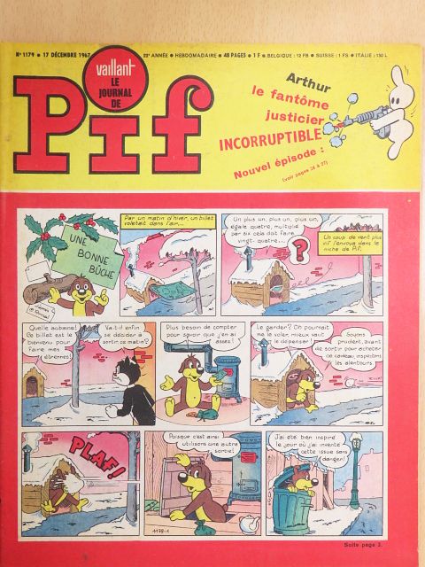 C. Arnal - Pif 17 Décembre 1967 [antikvár]