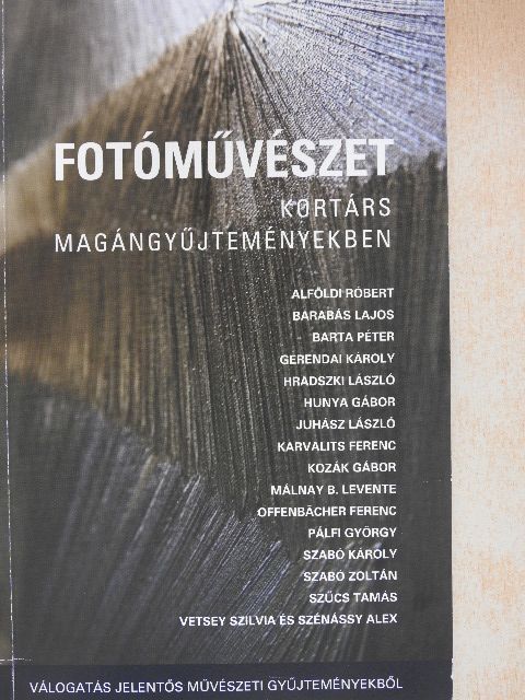 Gecov Anett - Fotóművészet kortárs magángyűjteményekben [antikvár]