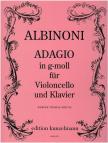 ALBINONI - ADAGIO IN g-MOLL FÜR VIOLONCELLO UND KLAVIER (W.THOMAS-MIFUNE)
