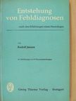 Dr. Rudolf Janzen - Entstehung von Fehldiagnosen [antikvár]