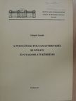 Gáspár László - A pedagógiai folyamattervezés elméleti és gyakorlati kérdései [antikvár]