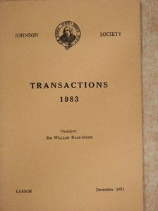 Edgar Secord - Transactions 1983 [antikvár]