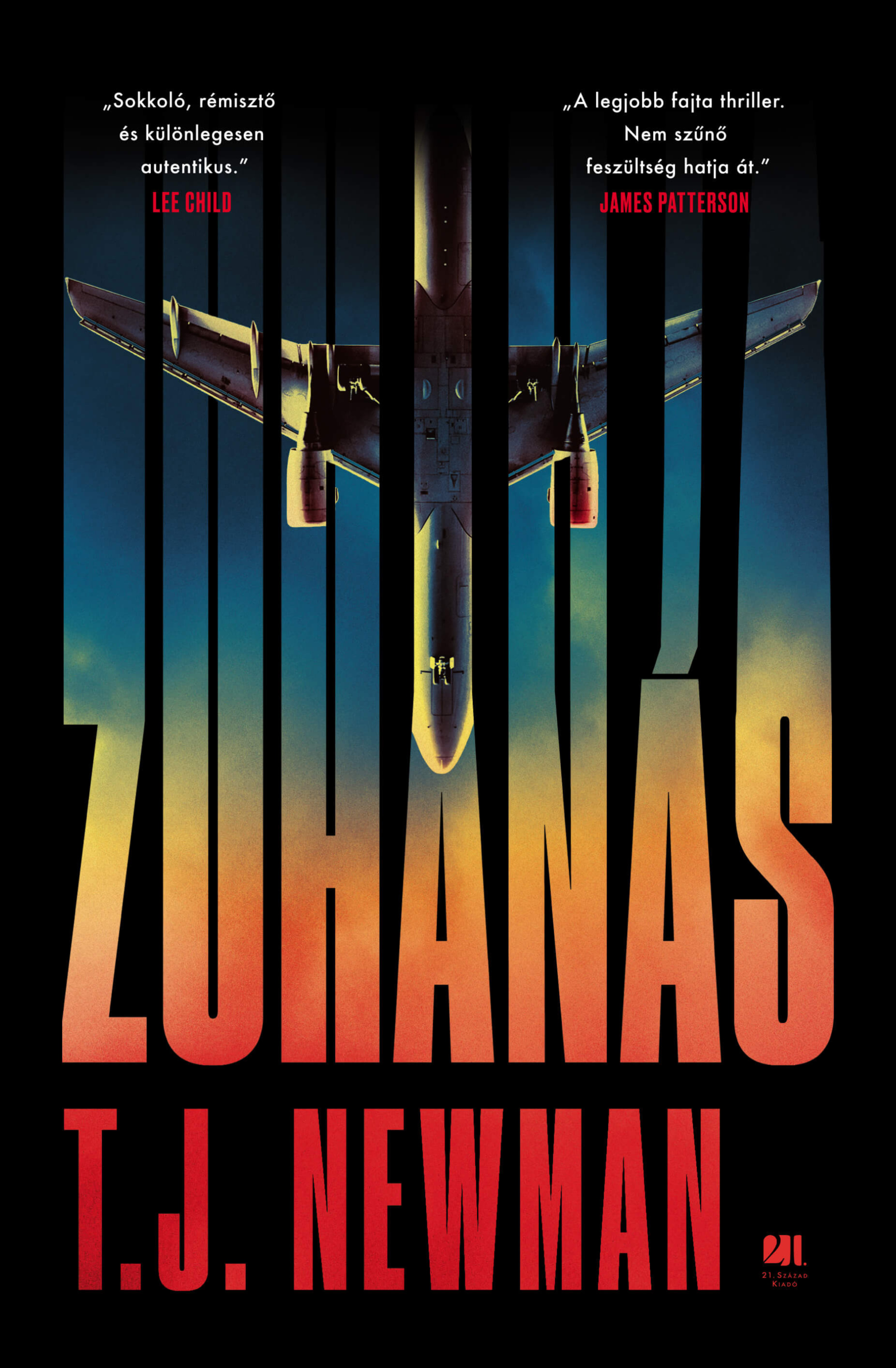 T.J. Newman - Zuhanás [eKönyv: epub, mobi]