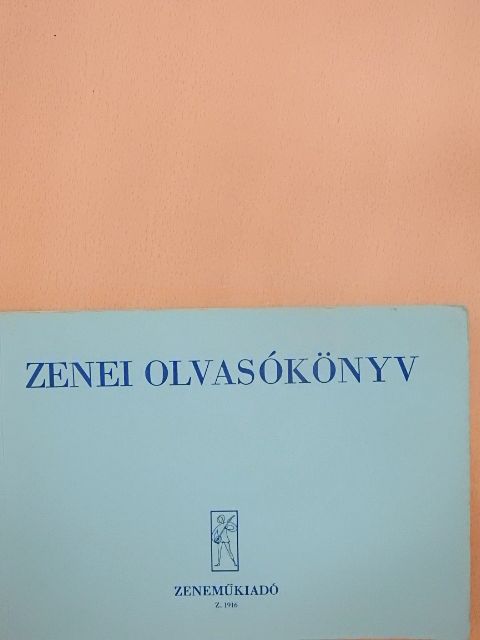 Zenei olvasókönyv [antikvár]