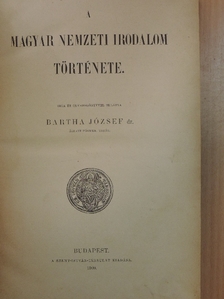 Ábrányi Emil - A Magyar Nemzeti Irodalom története [antikvár]