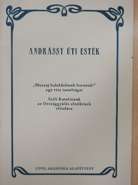 "Muszáj baloldalinak lennünk!" - egy vita tanulságai [antikvár]